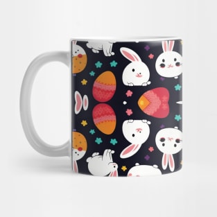 Cute easter egg bunny pattern Mug